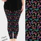 RTS - Rainbow Butterflies Leggings w/ Pockets