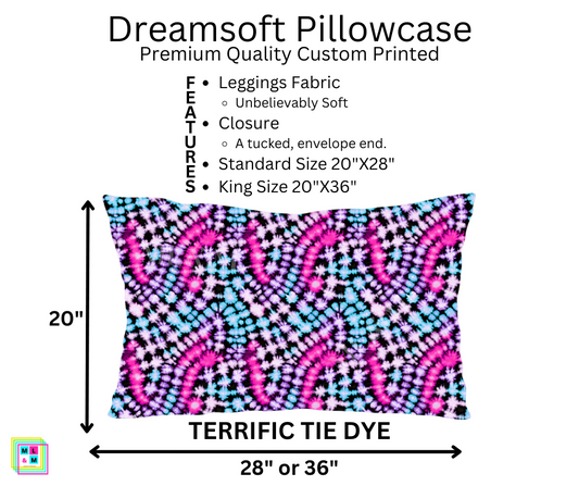 Terrific Tie Dye Dreamsoft Pillowcase