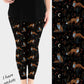 RTS - Red Foxes Leggings w/ Pockets