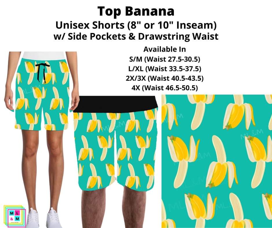 Top Banana Unisex Shorts