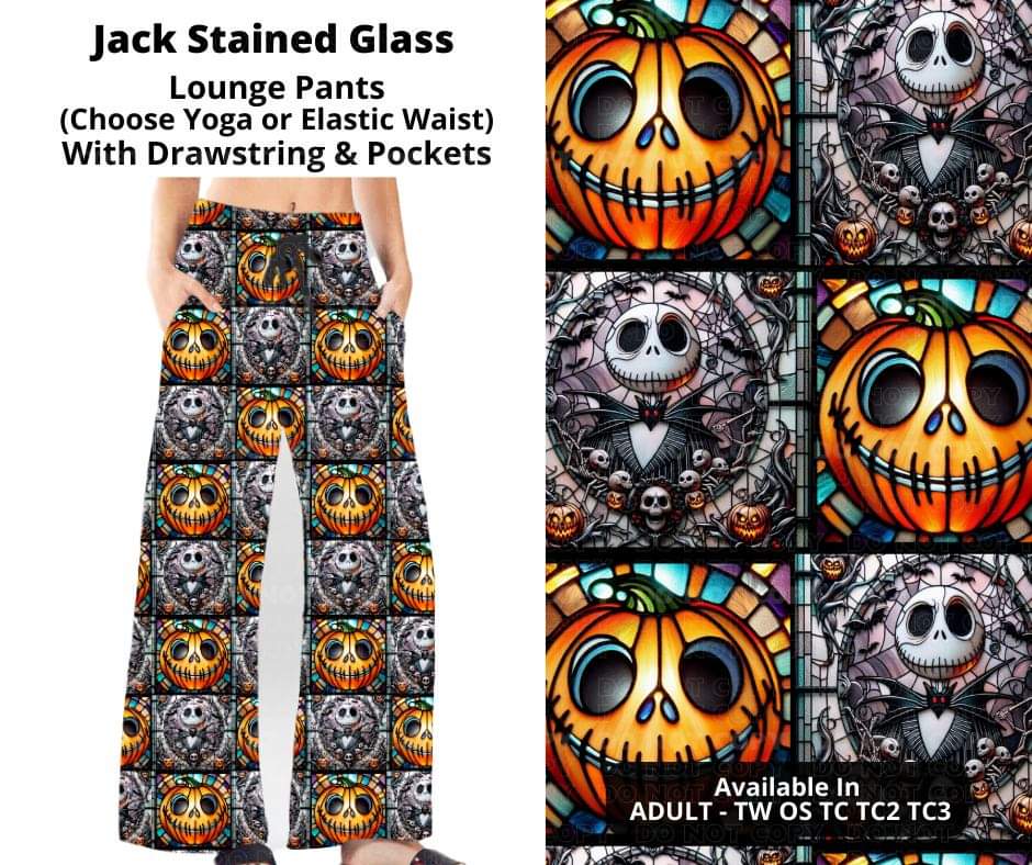 Jack Stained Glass Full Length Lounge Pants