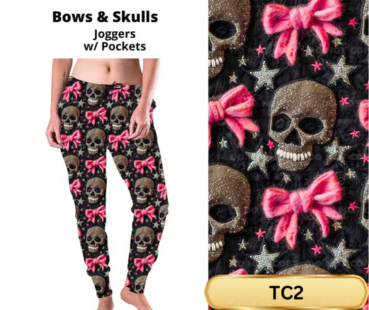 Bows & Skulls Joggers