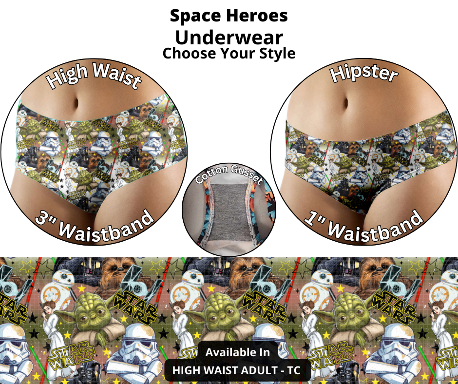 Space Heroes Underwear