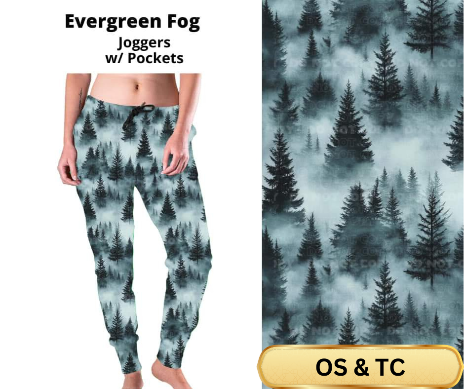 Evergreen Fog Joggers