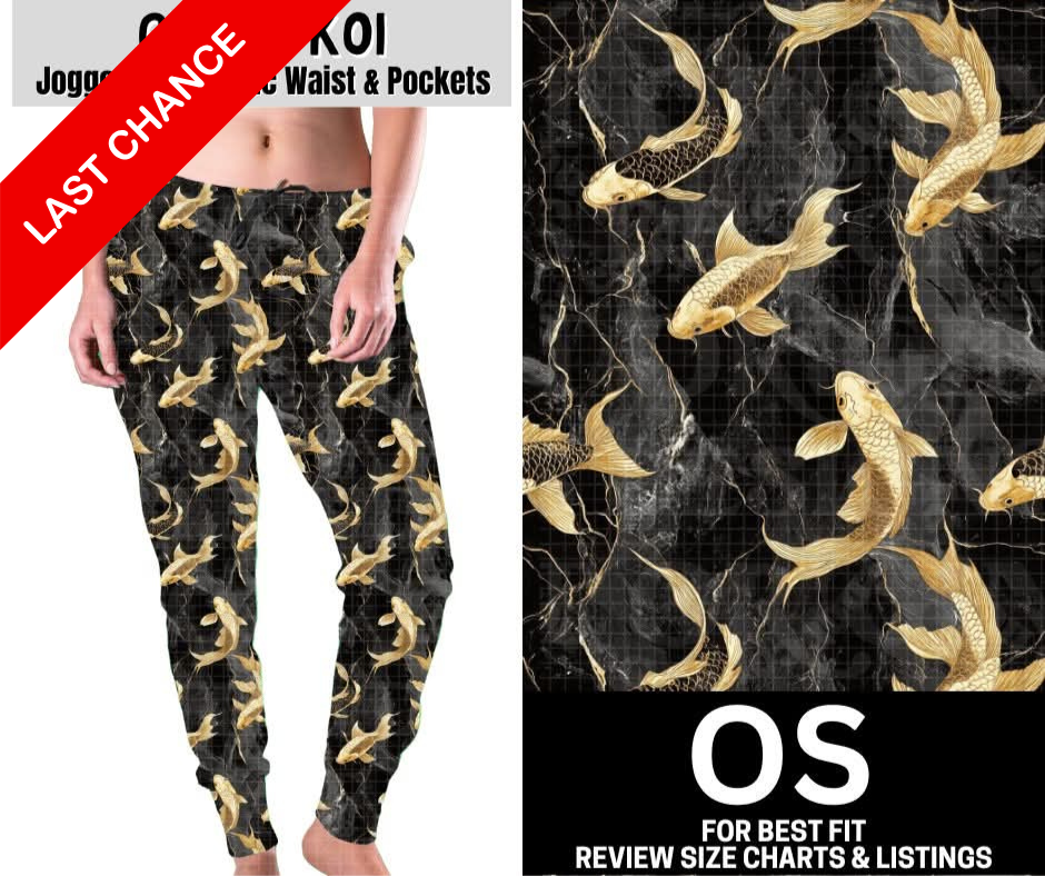 Gilded Koi Joggers