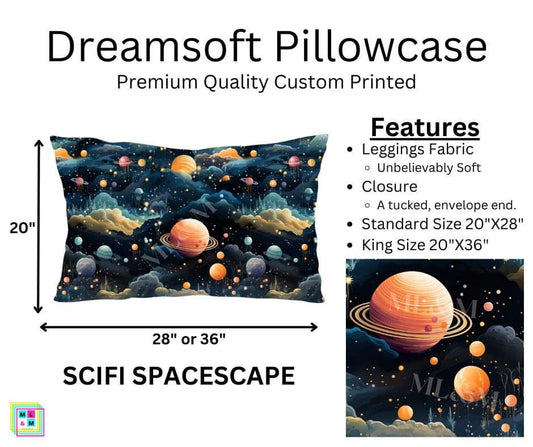 Scifi Spacescape Dreamsoft Pillowcase