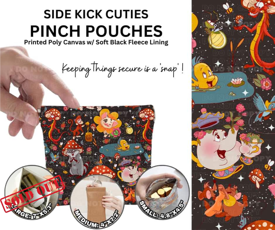 Side Kick Cuties Pinch Pouches