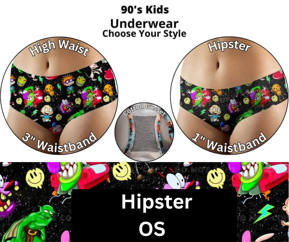 90s Kids Hipster Underwear