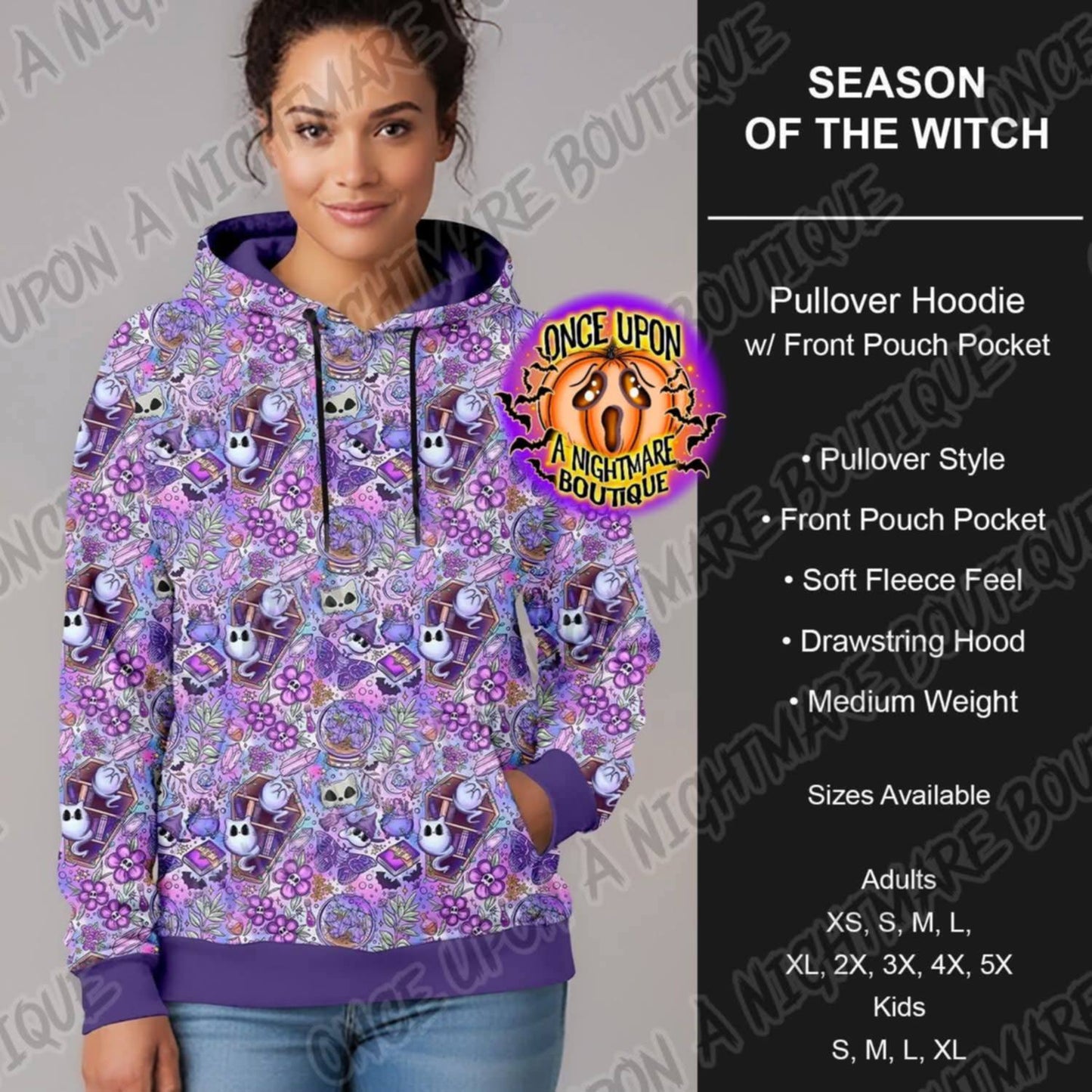 CD Halloween Hoodie Adult Large