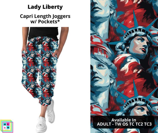 Lady Liberty Jogger Capri