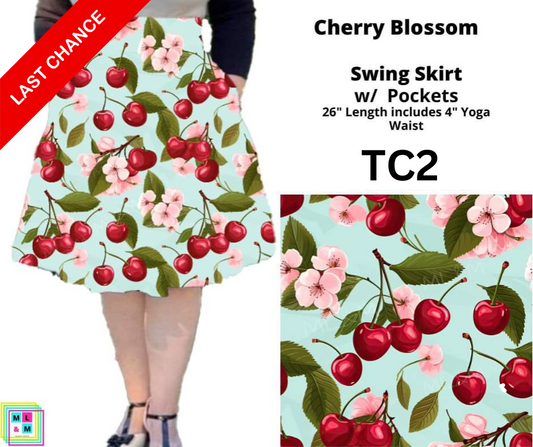 Cherry Blossom Swing Skirt