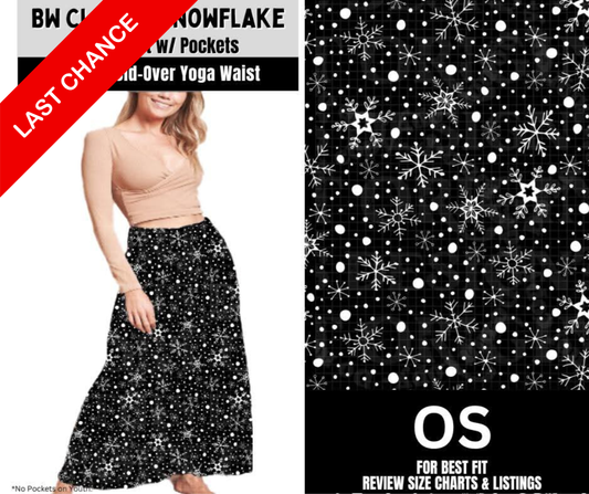 BW Classic Snowflake Maxi Skirt
