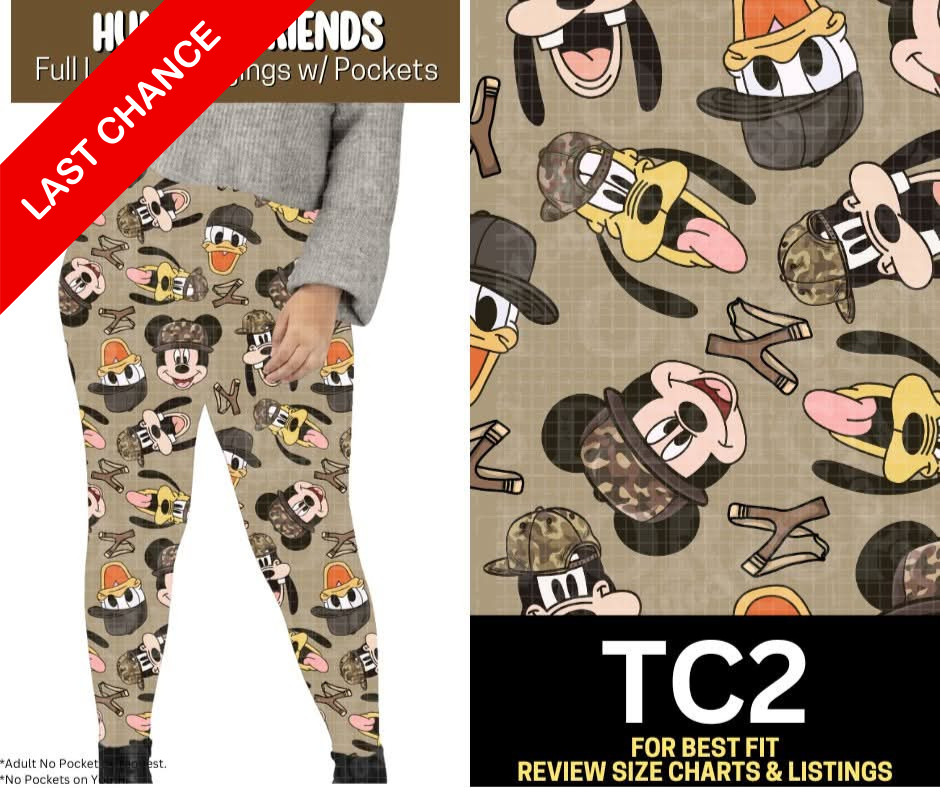 Hunting Friends Full Length Leggings w/ Pockets