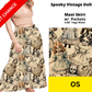 Spooky Vintage Dolls Maxi Skirt