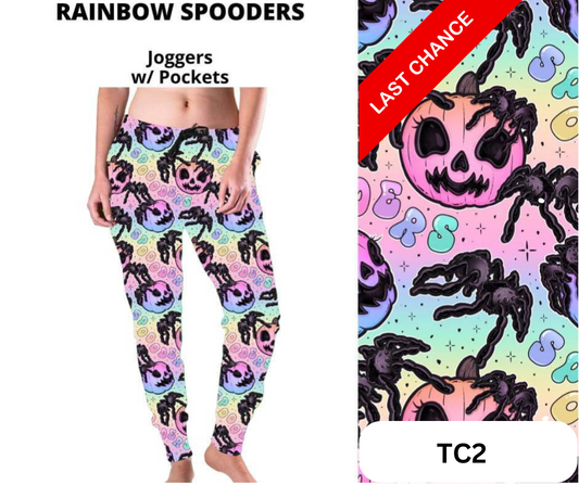 Rainbow Spooders Joggers