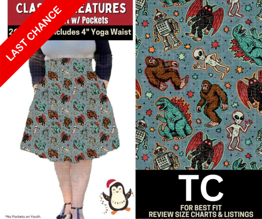 Classic Creatures Swing Skirt