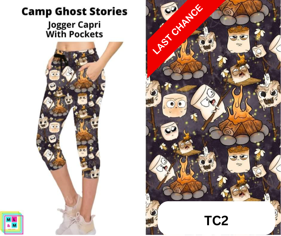 Camp Ghost Stories Jogger Capri