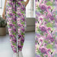 RTS - Rose Flamingo Jogger Pants with Pockets
