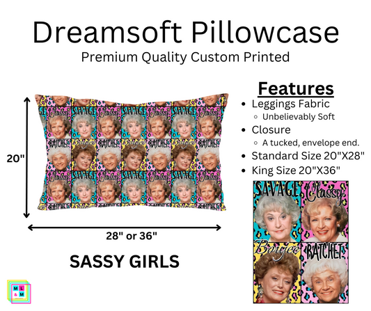 Sassy Girls Dreamsoft Pillowcase