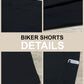 RTS - Palm Skulls Biker Shorts with Pockets