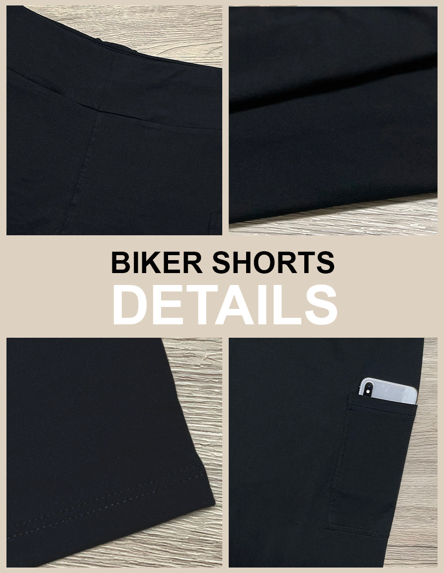 RTS - Colorstruck Galaxy Biker Shorts with Pockets