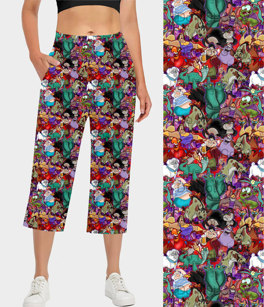 RTS - Sidekick Baddies Capri Lounge Pants