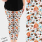 RTS - Snowy Squirrel Leggings w/ Pockets