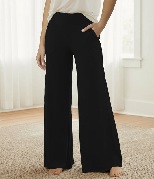 RTS - Solid Black Lounge Pants