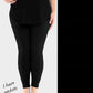RTS - Solid Black Leggings w/ Pockets