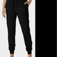 RTS - Solid Black Joggers
