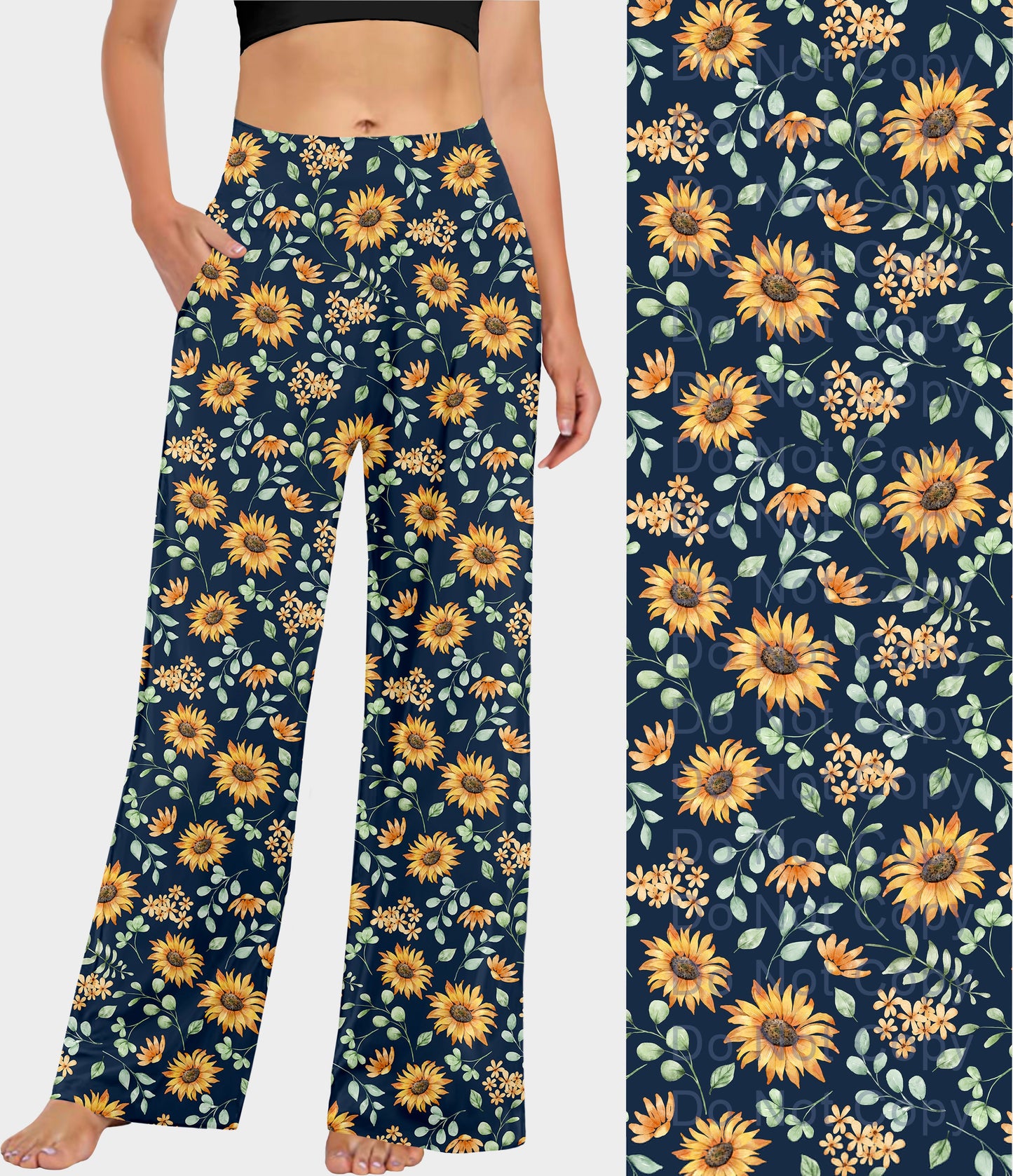 RTS - Sunflower Field Lounge Pants