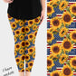 RTS - Sunflower Flag Leggings w/ Pockets