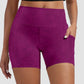 RTS - Very Berry Biker Shorts with Pockets