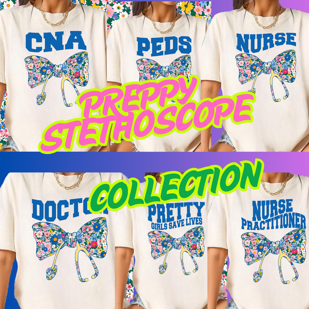 PREPPY STETHOSCOPE COLLECTION (MULTIPLE OPTIONS)