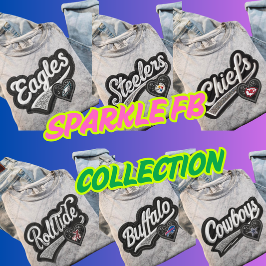 SPARKLE FB FAUX EMBROID COLLECTION (MULTIPLE OPTIONS)