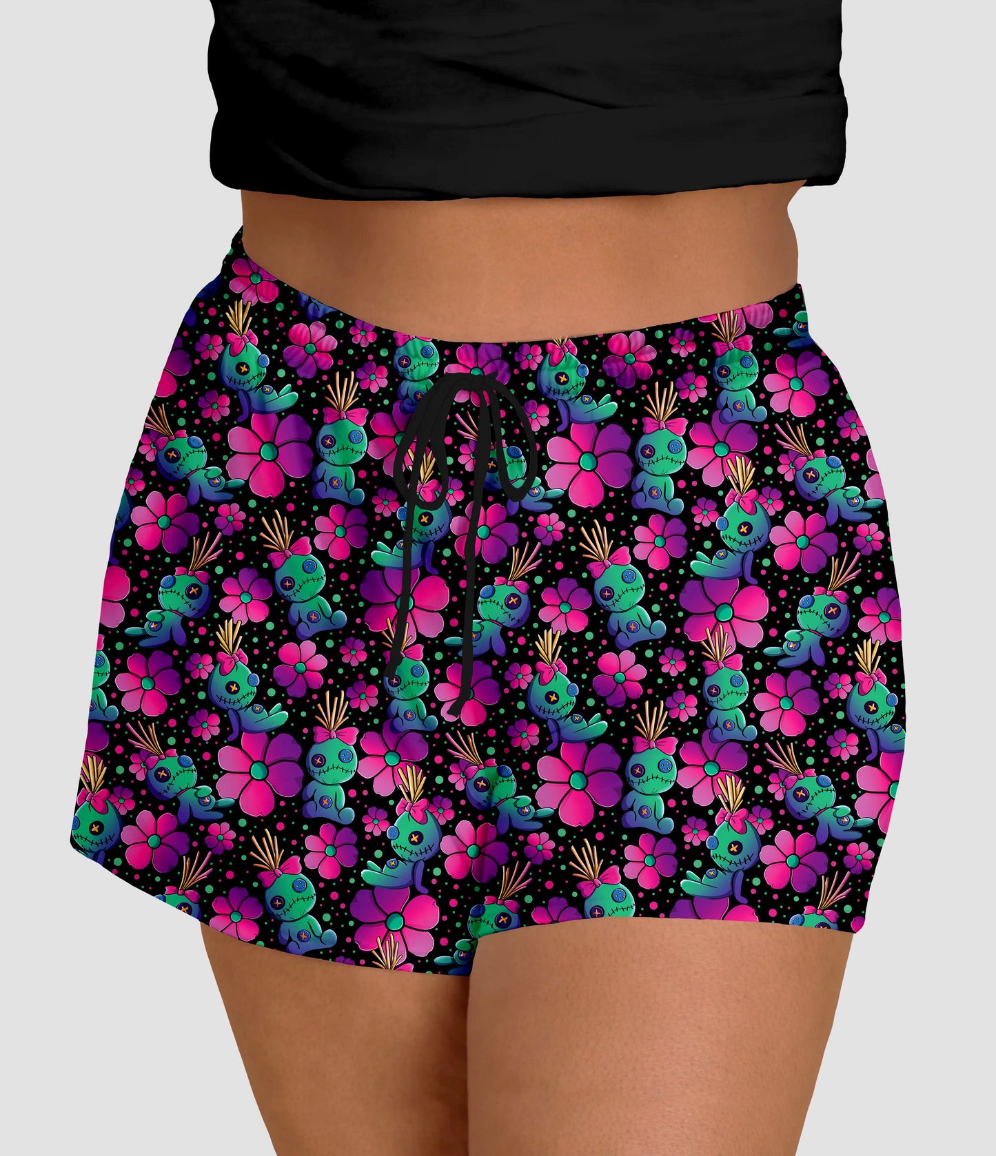 RTS - Vibrant Ragdoll Jogger Shorts