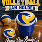 SPORTS THEMED-3D PRINTED CUSTOM 12 OUNCE CAN HOLDERS
