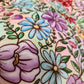 EMBROID FLORAL- GIANT SHAREABLE THROW BLANKETS
