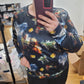 EXCLUSIVE KNIT SWEATER-SPLATTER MANDO