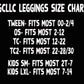 NOSTALGIC WEIRDOS RUN-POWER OF 3 LEGGINGS/JOGGERS