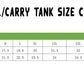 CONCEAL CARRY RUN- SOLID BLACK TANK