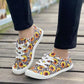 CANVAS SNEAKER RUN-LEOPARD SUNFLOWER