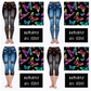 LEGGING JEAN RUN-BUTTERFLY (ACTIVE BACK POCKETS)