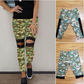 CAMO LACE KNEE FULL/DIPPED LACE CAPRI/SIDE LACE CAPRI