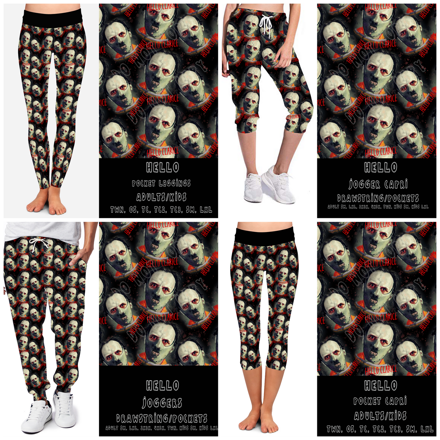 DARK TWISTED RUN- HELLO-LEGGING/JOGGER