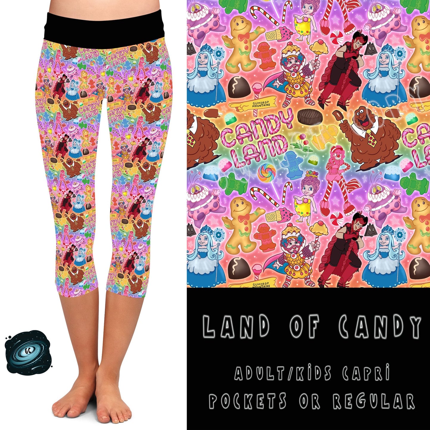 BATCH 65- LAND OF CANDY LEGGINGS/CAPRI/JOGGERS