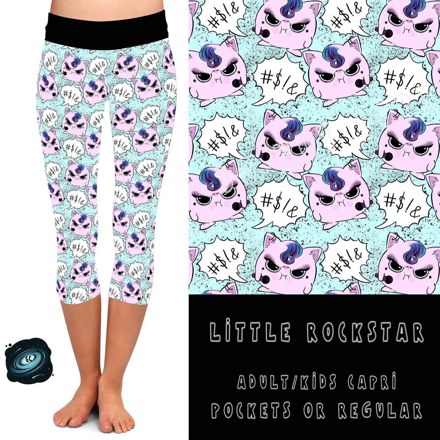 BATCH 65- LITTLE ROCKSTAR LEGGINGS/CAPRI/JOGGERS