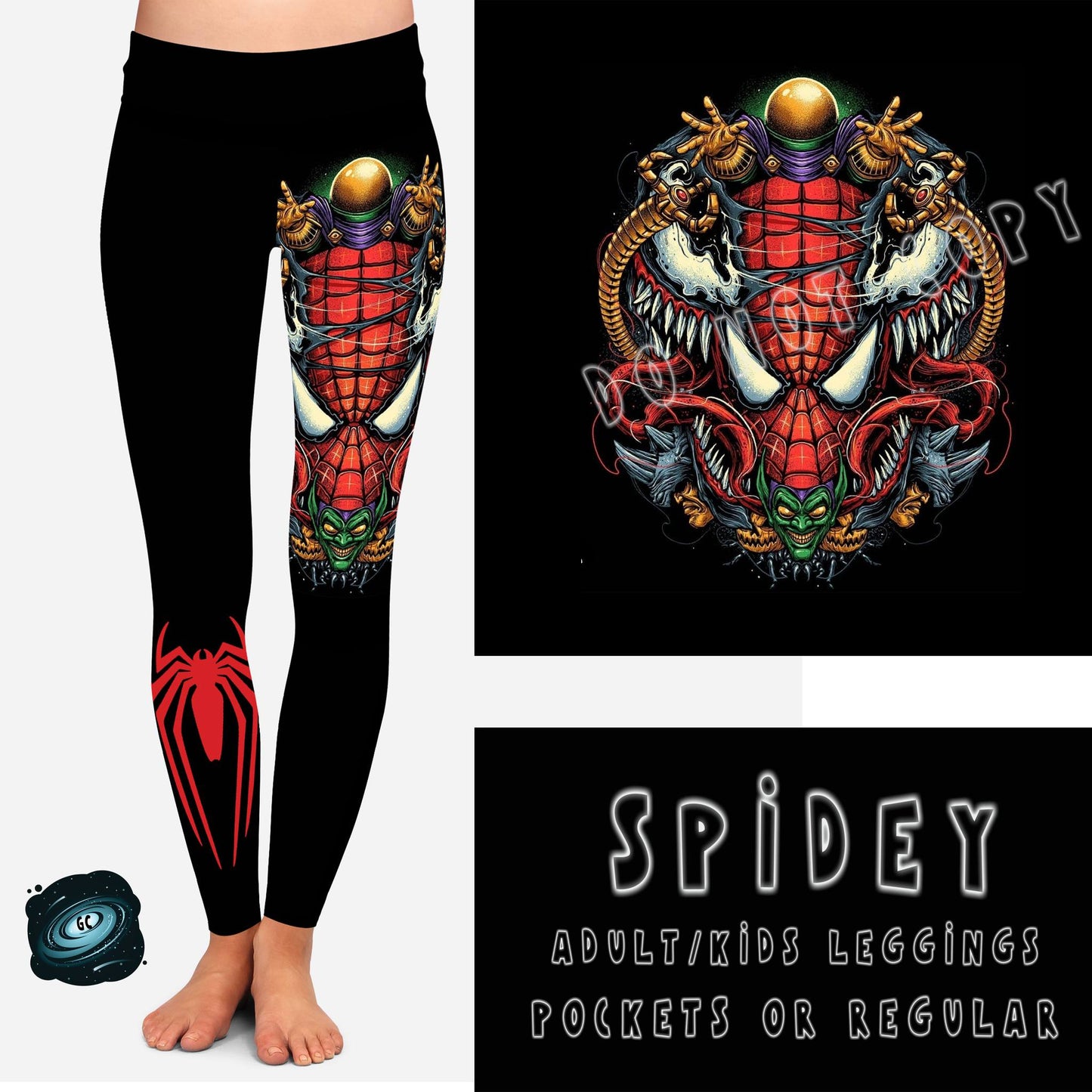 BATCH 65- SPIDEY LEGGINGS/CAPRI/JOGGERS