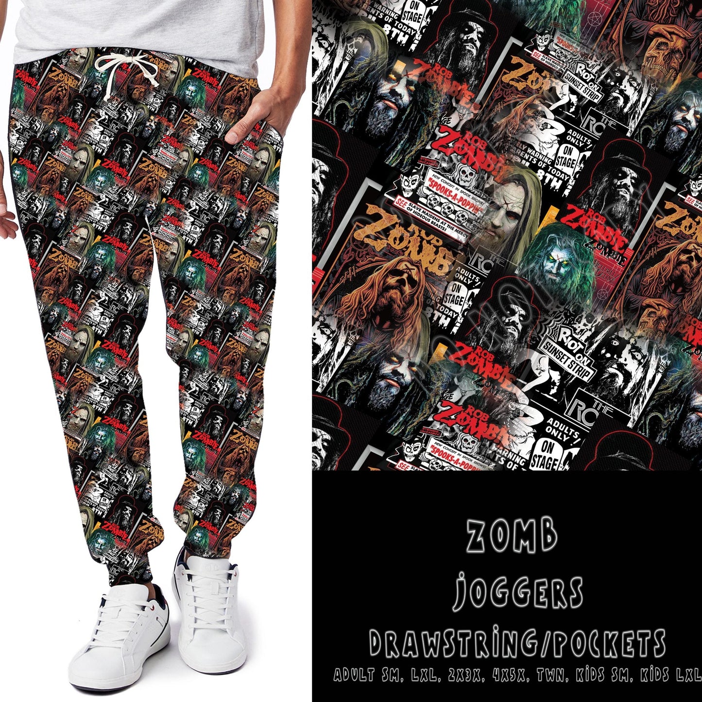 DARK TWISTED RUN-ZOMB-LEGGING/JOGGER