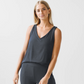 LC RUN- CHARCOAL GREY LOUNGE TANK